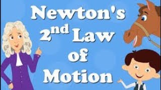 Newtons second law of motion in hindi  What is newtons second law of motion  newtons law [upl. by Nojel]