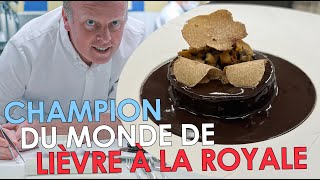 Lièvre à la Royale  la recette du champion du Monde David Bizet [upl. by Onra]