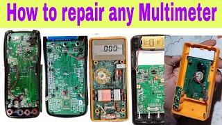 How to repair any Multimeter tips🔥🔥🔥 [upl. by Alliw]