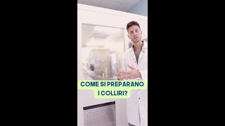 Come si preparano i colliri in una farmacia galenica [upl. by Dutch604]