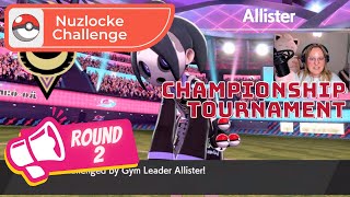 Round 2 of the CHAMPIONSHIP Tournament Eggo vs Allister  Pokemon Shield  Nuzlocke Challenge [upl. by Platus]