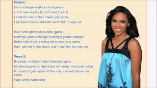 Circle Game The Cheetah Girls Lyrics [upl. by Ylrebme]