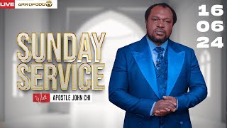 THE AGCOM SUNDAY SERVICE BROADCAST WITH APOSTLE JOHN CHI 16062024 [upl. by Jeri]