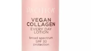 Pacifica Vegan Collagen Everyday Lotion SPF👎🏻 [upl. by Oruam447]