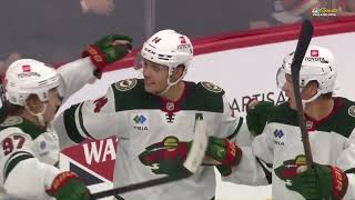 Kirill Kaprizovs assist on Eriksson Ek goal vs Flyers 26 oct 2024 [upl. by Denison]