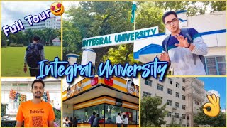 Integral University Complete Tour🤩इंटीग्रल यूनिवर्सिटी पूरा घूमे😱 integraluniversitylucknowvlog [upl. by Primaveria784]