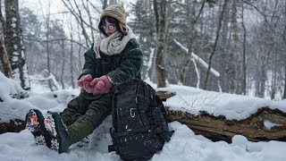 氷瀑を求めて極寒の雪山車中泊。 [upl. by Atterol78]