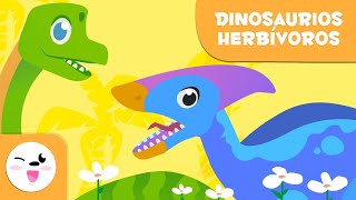 DINOSAURIOS para niños 🦕 Dinosaurios herbívoros 🦖 TRICERATOPS DIPLODOCUS ANKYLOSAURIO [upl. by Duile]