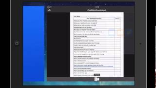 iPad Checklist Notability Tutorial [upl. by Anirahc]