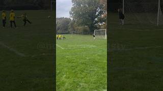 Kyes Incredible Goal Smashes into the Corner with Unreal Accuracy grassroots football goals [upl. by Berners]