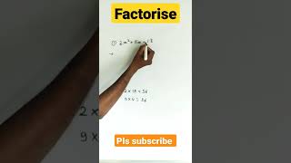 How do you factorise Factorise  samk class [upl. by Annawahs]