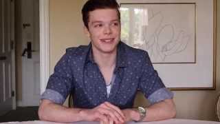 Cameron Monaghan Talks THE GIVER amp More [upl. by Rehtnug]