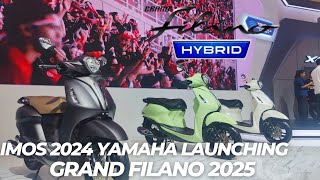 Yamaha Grand Filano Terbaru 2025  IMOS 2024 [upl. by Eelyak]