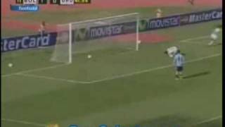 Goles de las Eliminatorias 2010 Uruguay [upl. by Elocyn]