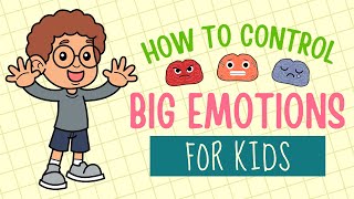 Coping Skills For Kids  Managing Feelings amp Emotions For ElementaryMiddle School  SelfRegulation [upl. by Dlareme]