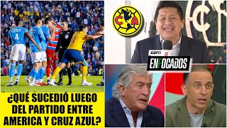 El PARTIDAZO entre AMÉRICA y CRUZ AZUL termino en BRONCA ¿QUÉ SUCEDIÓ  Enfocados ESPN [upl. by Royo]