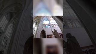 JawDropping Stained Glass Windows in Ancient Tours Cathedral [upl. by Chivers]