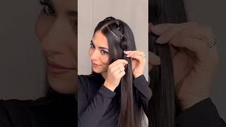 Easy Hairstyle For Long Hair hairstylesforlonghair longhair hairtutorial braids beautiful [upl. by Alys]