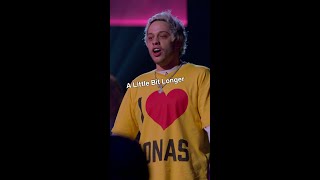 Pete Davidson is a certified JonasBrothers fan [upl. by Ahsinnod]