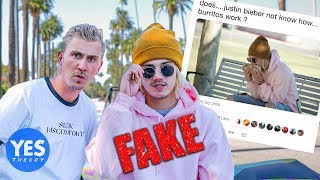 We Fooled the Internet w Fake Justin Bieber Burrito Photo [upl. by Anthony]