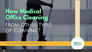 How Medical Office Cleaning Differs from Other Types of Cleaning [upl. by Ahsiem484]