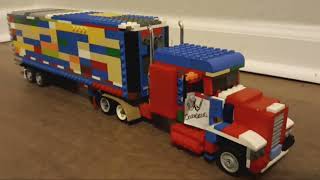 My custom Freightliner fld 120 w trailer [upl. by Zzabahs977]