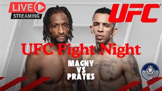 UFC Fight Night Live Magny vs Prates Saturday Nov 9 2024 [upl. by Esilrahc806]