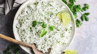 Cilantro Lime Rice [upl. by Teerprug]