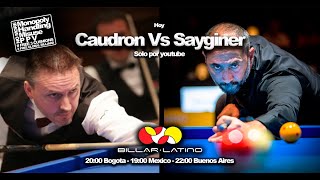 SEMIH SAYGINER VS FREDERIC CAUDRON FINAL NEW YORK 2007 [upl. by Hebner]