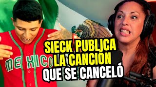 SIECK  quotMEXICANOquot es la CANCIÓN CANCELADA que PODRÍA VIRALIZARSE  Vocal coach REACTION amp ANALYSIS [upl. by Yendic]