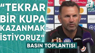 Lask 32 Galatasaray Okan Buruk Maç Sonu Basın Toplantısı  A Spor  Transfer Raporu  11072024 [upl. by Lorrimor]