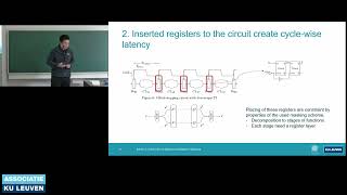 COSIC seminar quotGlitchStopping Circuits Hardware Secure Masking without Registersquot Zhenda Zhang [upl. by Schell]