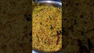 Temple style pulihora recipe making  Tiger Rice Andhra Style [upl. by Purdy]