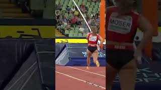 quotWilma Murtos Historic Pole Vault Triumph  Munich 2022quot shorts [upl. by Auoy]