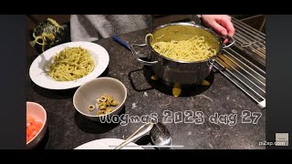 Vlogmas 27 Gezellig eten bij Silke [upl. by Sanchez]