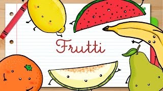 FRUTAS en ITALIANO para niños [upl. by Malliw]