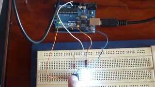 Biestable con Arduino Uno [upl. by Eniron]