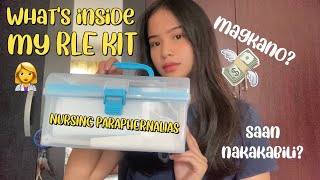 Whats in my Nursing RLE Kit  Nursing paraphernalia amp Nursing supplies 💉🩺 [upl. by Aynwad]