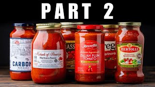 Jarred Sauce Blind Taste Test Battle  Part 2 [upl. by Earal]