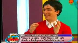 Ariel Tarico en El Show de la Mañana 03082012 [upl. by Cocks]