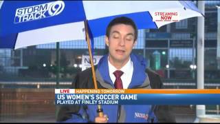 Preps Underway for US Womens Soccer Match in Chattanooga Wednesday [upl. by Bough779]