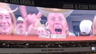 Texas Longhorns Coca Cola Fan Filters 101924 vs Georgia Bulldogs [upl. by Muir]