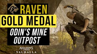 🥇 SLEEPING GOLD Odin’s Mine Hideout  Trial of the RAVEN  Mastery Challenge Tips  AC Valhalla [upl. by Sydney179]