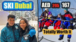 Dubai Snow Park  SKI Dubai  Chair Lift  Paint Snow Ball  2023 [upl. by Burke213]