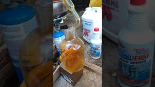 Making Nitric acid at home and refining silver with it [upl. by Eillehs]