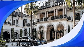 35000000 Luxury French Mansion in Beverly Hills  LUXURY HOUSE TOUR [upl. by Liatnahs]