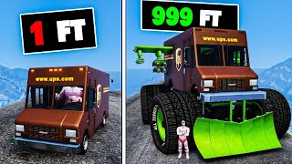 Upgrading to the BIGGEST UPS Truck ever in GTA 5 [upl. by Niwle]