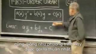 3 1 Giai Phuong trinh vi phan bac nhat [upl. by Llenwahs]