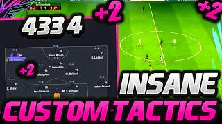 FIFA 21  SUPER OP UPDATED 4334 BEST CUSTOM TACTICSINSTRUCTIONS  FIFA 21 ULTIMATE TEAM [upl. by Suoirrad]