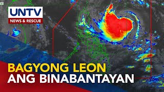 Pagkilos ng Bagyong Leon patuloy na binabantayan ng PAGASA Signal no 1 nakataas na [upl. by Tertius]